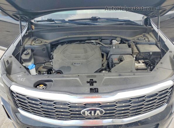 5XYP54HCXLG089788 2020 KIA TELLURIDE Black Вид підкапотного простору