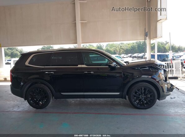 5XYP54HCXNG275639 2022 KIA TELLURIDE Black Vista interior trasera