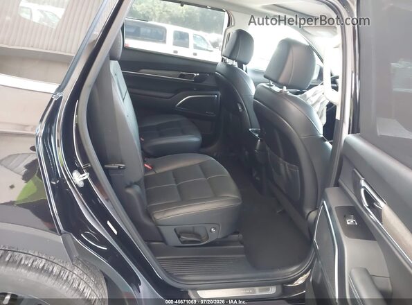 5XYP54HCXNG275639 2022 KIA TELLURIDE Black Vista de la etiqueta del VIN
