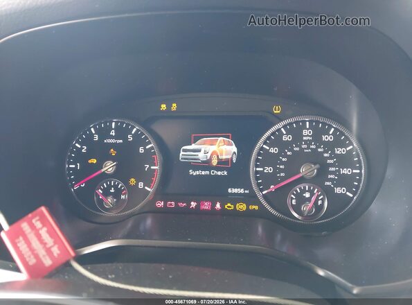 5XYP54HCXNG275639 2022 KIA TELLURIDE Black Vista de los asientos traseros