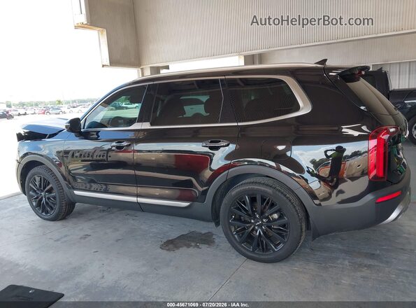 5XYP54HCXNG275639 2022 KIA TELLURIDE Black Vista interior de 360 grados