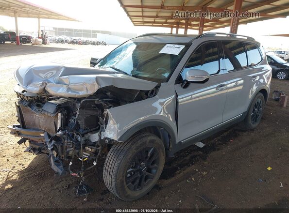 5XYP5DGC0PG406596 2023 KIA TELLURIDE Gray Przód lewy