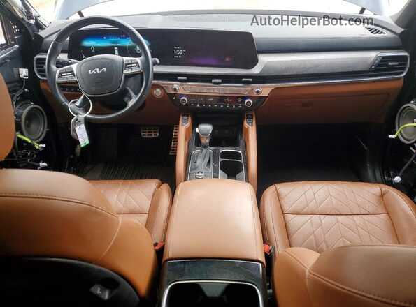5XYP5DGC0RG546361 2024 KIA TELLURIDE Charcoal Widok deski rozdzielczej