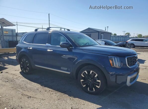 5XYP5DGC2RG435617 2024 KIA TELLURIDE Blue Delantero derecho