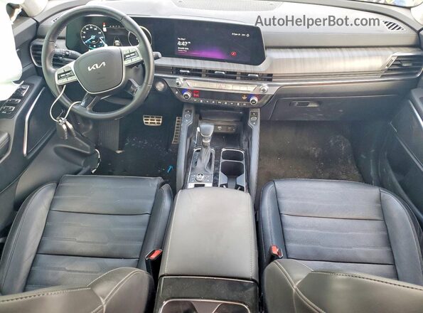 5XYP5DGC2RG435617 2024 KIA TELLURIDE Blue Vista del salpicadero