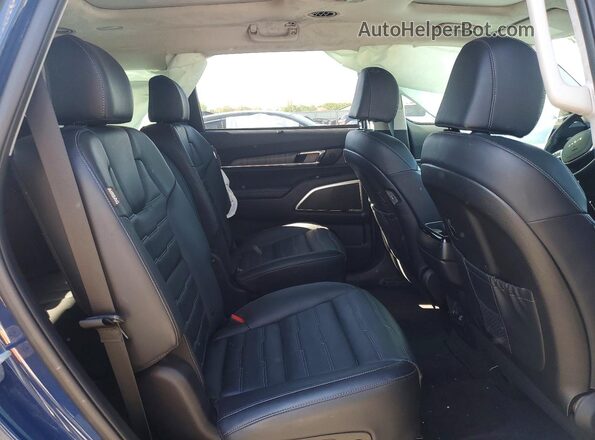 5XYP5DGC2RG435617 2024 KIA TELLURIDE Blue Vista interior trasera
