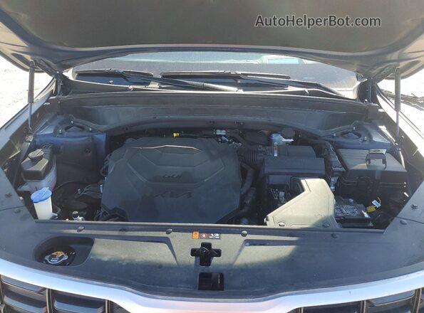 5XYP5DGC2RG435617 2024 KIA TELLURIDE Blue Vista del compartimento del motor
