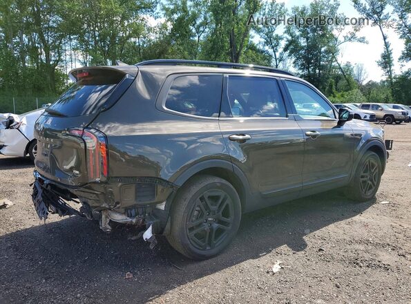5XYP5DGC2RG471548 2024 KIA TELLURIDE Зеленый Задняя правая четверть