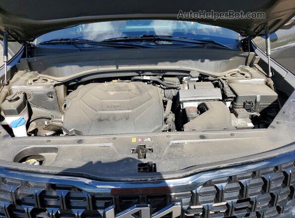 5XYP5DGC2RG471548 2024 KIA TELLURIDE Зеленый Вид подкапотного пространства