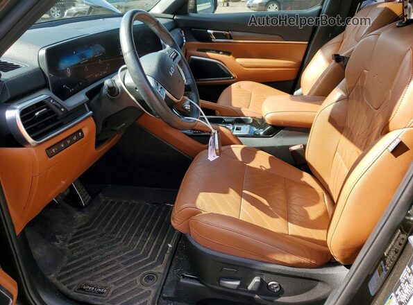 5XYP5DGC2RG471548 2024 KIA TELLURIDE Зеленый Вид салона спереди