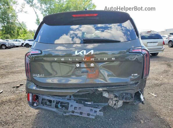 5XYP5DGC2RG471548 2024 KIA TELLURIDE Зеленый Вид сзади