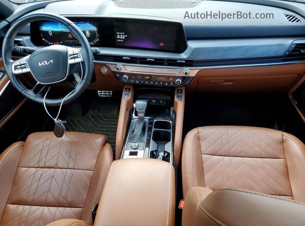 5XYP5DGC2RG471548 2024 KIA TELLURIDE Зеленый Вид панели приборов