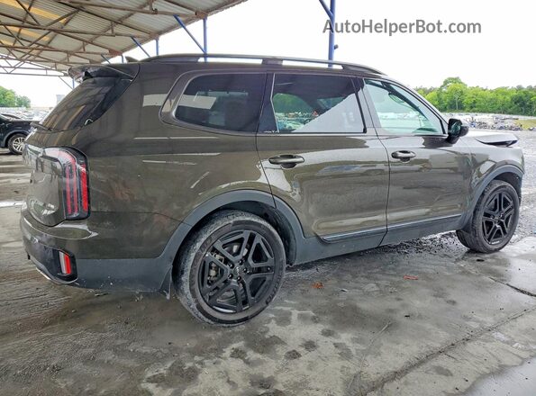 5XYP5DGC2RG519601 2024 KIA TELLURIDE Green Rear right