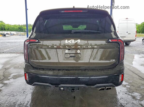 5XYP5DGC2RG519601 2024 KIA TELLURIDE Green Rear view