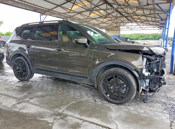 5XYP5DGC2RG519601 2024 KIA TELLURIDE Green Front right