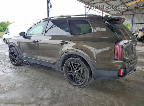 5XYP5DGC2RG519601 2024 KIA TELLURIDE Green Rear left