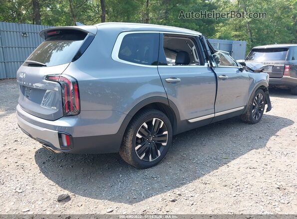 5XYP5DGC3PG330081 2023 KIA TELLURIDE Silver Задня права чверть