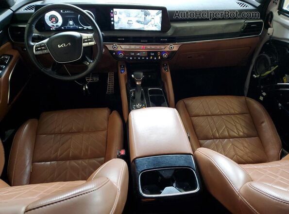 5XYP5DGC3RG471252 2024 KIA TELLURIDE White Dashboard view