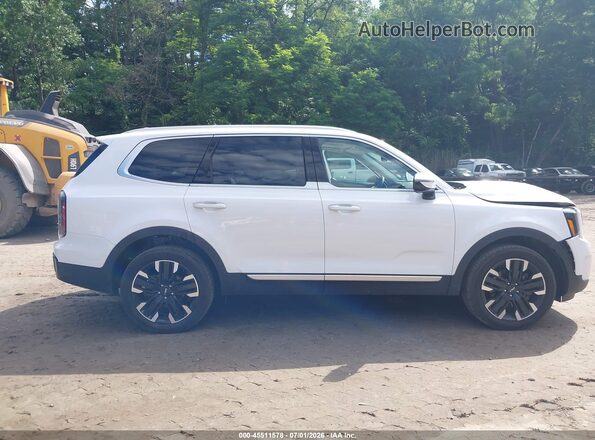 5XYP5DGC3SG570594 2025 KIA TELLURIDE White Widok wnętrza z tyłu