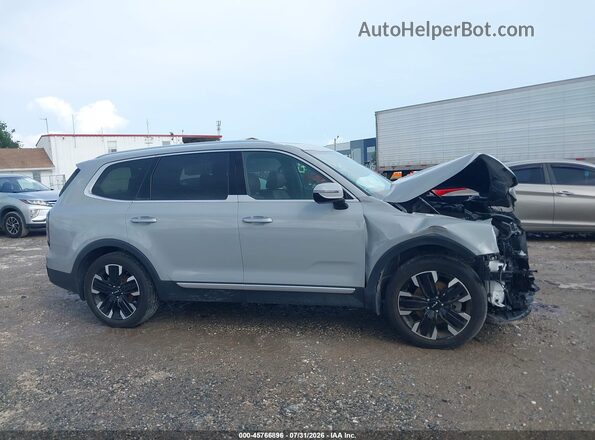 5XYP5DGC4RG448918 2024 KIA TELLURIDE Gray სალონის 360-გრადუსიანი ხედი