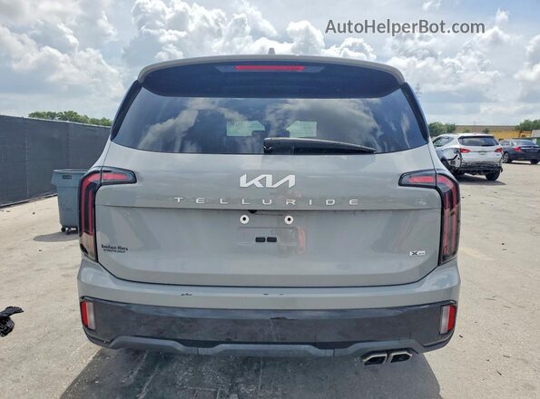 5XYP5DGC4RG492966 2024 KIA TELLURIDE Gray Հետևի տեսք