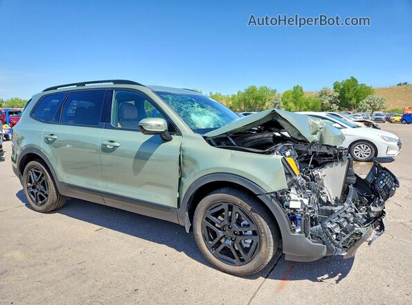 5XYP5DGC4SG683325 2025 KIA TELLURIDE Green Przód prawy