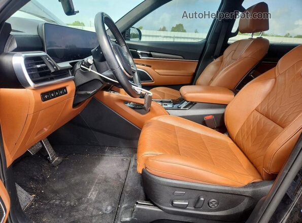5XYP5DGC5RG429939 2024 KIA TELLURIDE Черный Вид салона спереди