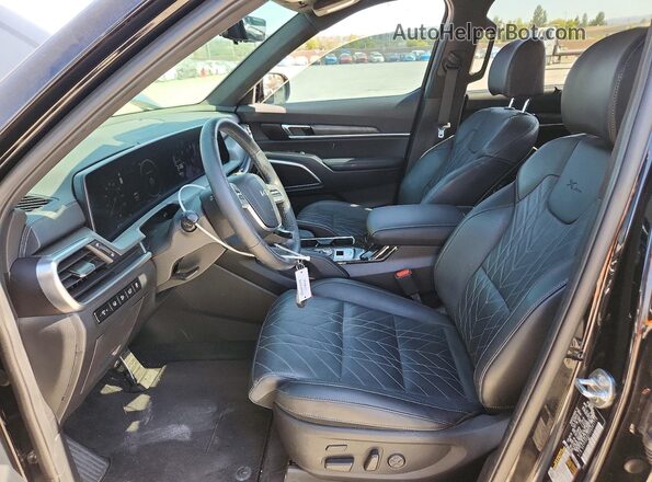 5XYP5DGC5RG501710 2024 KIA TELLURIDE Black Widok wnętrza z przodu
