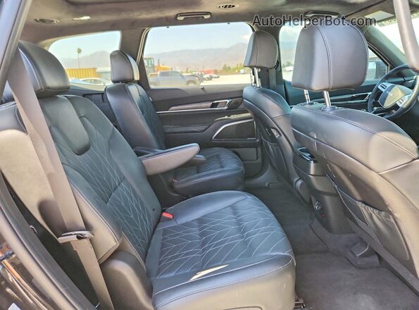 5XYP5DGC5RG501710 2024 KIA TELLURIDE Black Widok wnętrza z tyłu