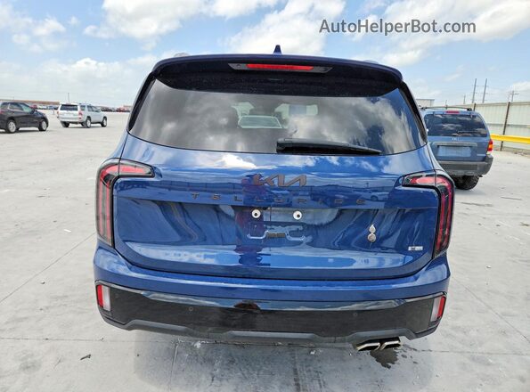 5XYP5DGC5SG620024 2025 KIA TELLURIDE Blue Rear view