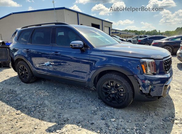 5XYP5DGC6PG344976 2023 KIA TELLURIDE Blue Delantero derecho