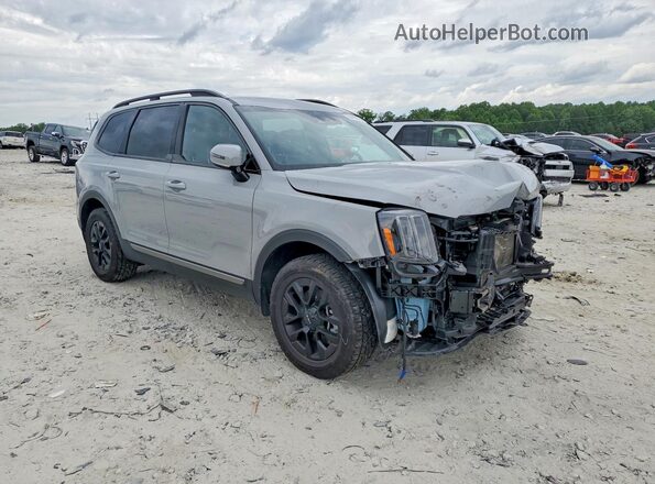 5XYP5DGC6PG402732 2023 KIA TELLURIDE Gray Przód prawy