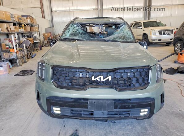 5XYP5DGC6RG480057 2024 KIA TELLURIDE Green Widok z przodu