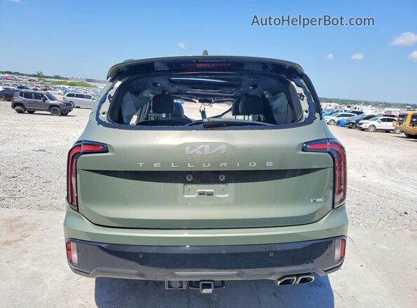 5XYP5DGC6RG480057 2024 KIA TELLURIDE Green Widok z tyłu