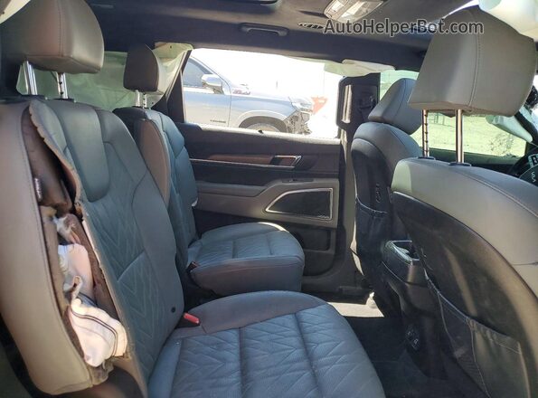 5XYP5DGC6RG480057 2024 KIA TELLURIDE Green Widok wnętrza z tyłu