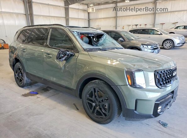 5XYP5DGC6RG480057 2024 KIA TELLURIDE Green Przód prawy