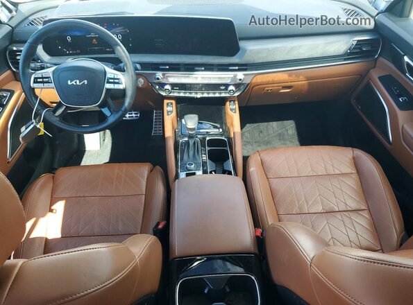 5XYP5DGC6RG533078 2024 KIA TELLURIDE White Widok deski rozdzielczej