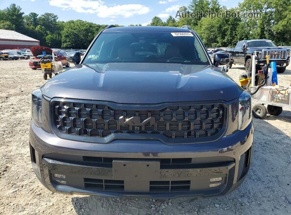 5XYP5DGC6SG672617 2025 KIA TELLURIDE Gray წინა ხედი
