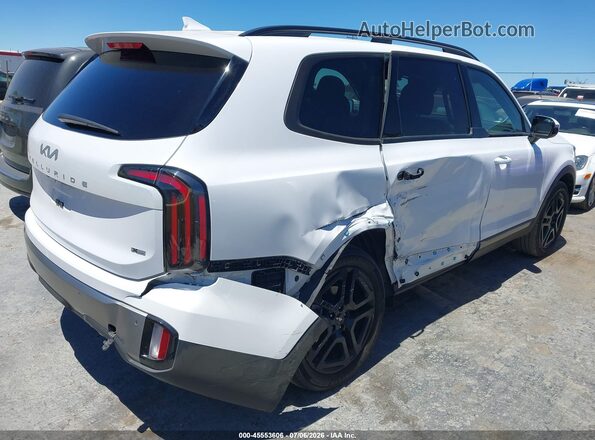 5XYP5DGC7PG389232 2023 KIA TELLURIDE White Задня права чверть
