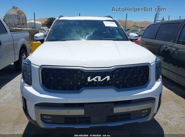 5XYP5DGC7PG389232 2023 KIA TELLURIDE White Вид задньої частини салону
