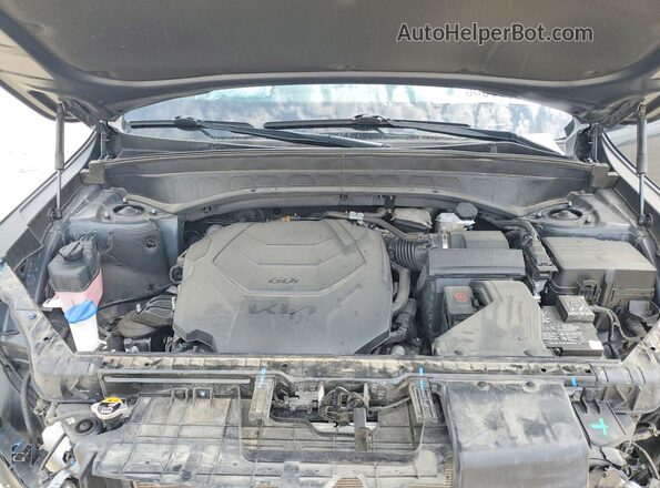 5XYP5DGC7RG481170 2024 KIA TELLURIDE Gray Engine compartment view