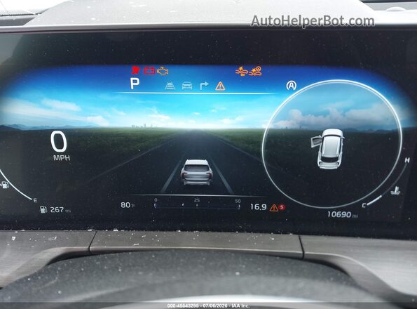 5XYP5DGC7RG541867 2024 KIA TELLURIDE Gray უკანა სავარძლების ხედი