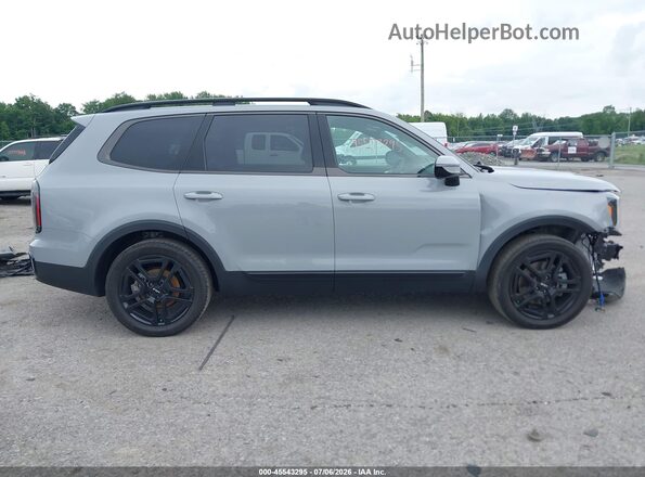 5XYP5DGC7RG541867 2024 KIA TELLURIDE Gray უკანა სალონის ხედი