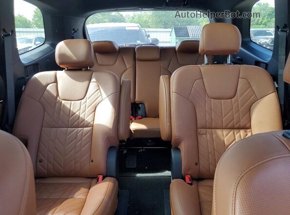 5XYP5DGC7SG637827 2025 KIA TELLURIDE Black Rear seats view