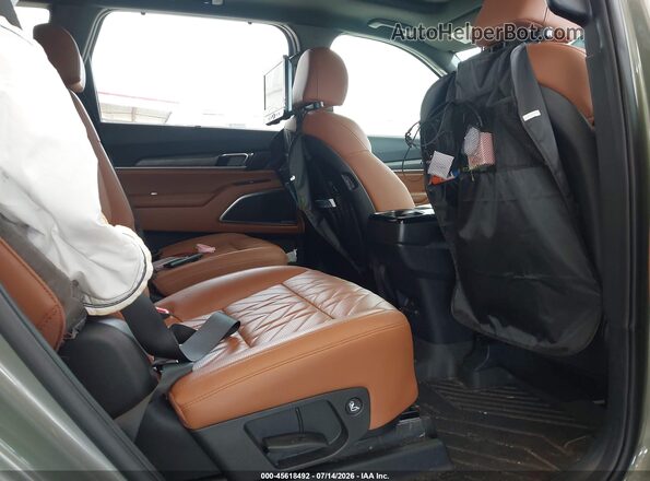 5XYP5DGC7SG699342 2025 KIA TELLURIDE Зеленый Вид наклейки с VIN-кодом