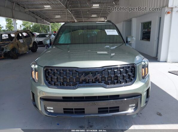5XYP5DGC7SG699342 2025 KIA TELLURIDE Зеленый Вид щитка приборов
