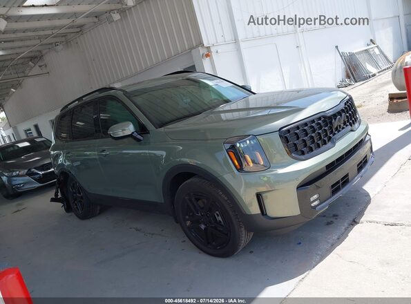 5XYP5DGC7SG699342 2025 KIA TELLURIDE Зеленый Вид задней части салона