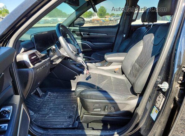 5XYP5DGC8RG421415 2024 KIA TELLURIDE Black Widok wnętrza z przodu