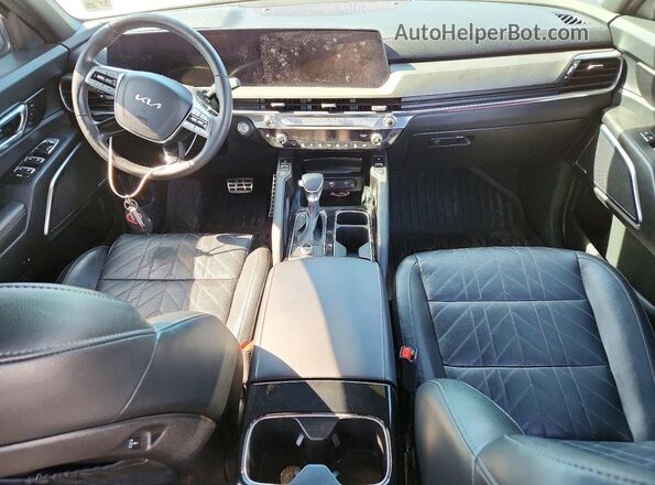 5XYP5DGC8RG421415 2024 KIA TELLURIDE Black Widok deski rozdzielczej