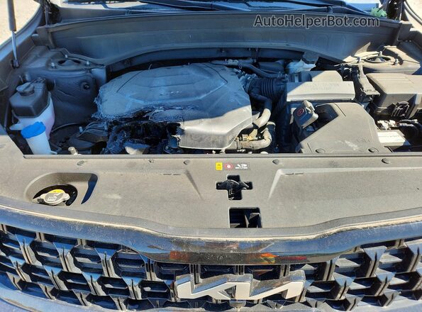 5XYP5DGC8RG421415 2024 KIA TELLURIDE Black Widok komory silnika